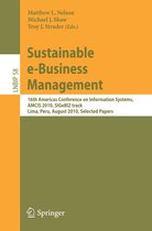 Sustainable e Business Management