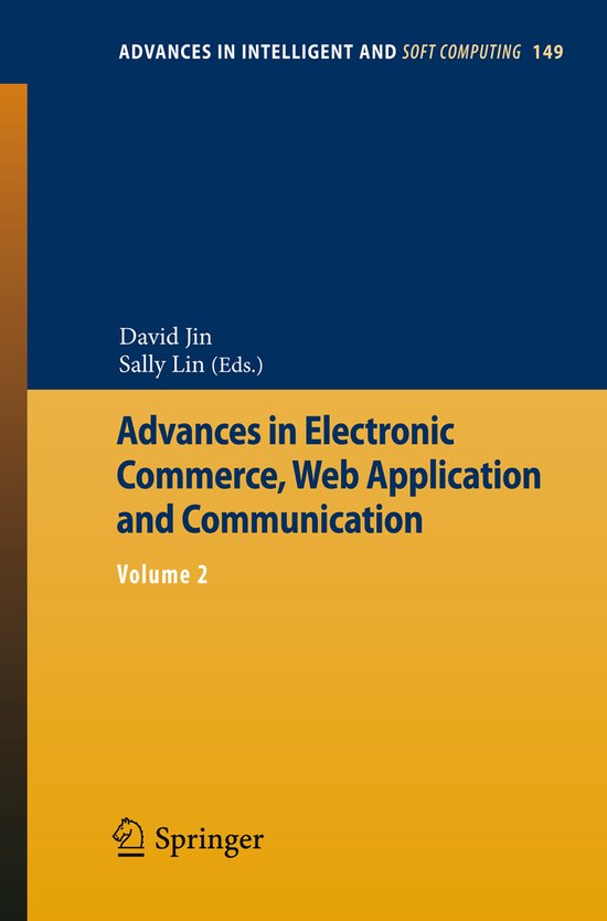 Advances in Electronic Commerce, Web Application and Communi ... - cover