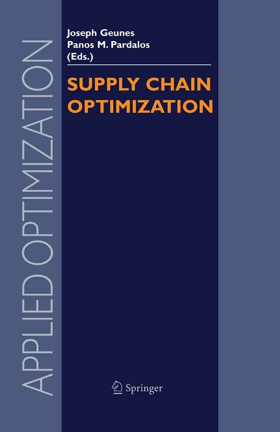 Supply Chain Optimization - cover