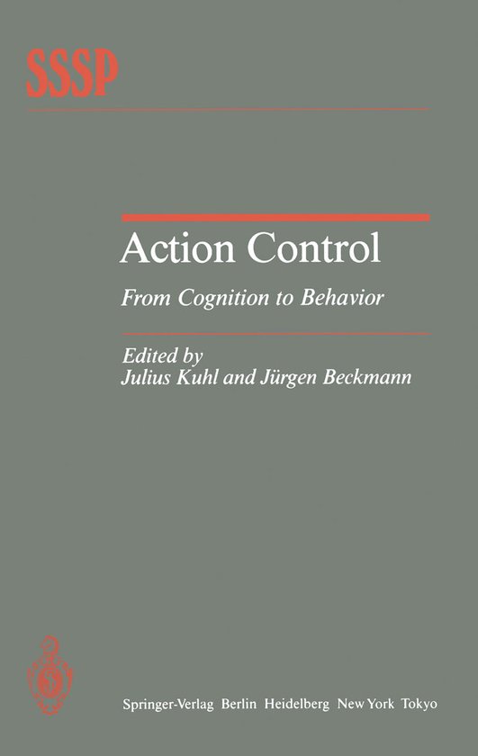 Springer Series in Social Psychology- Action Control