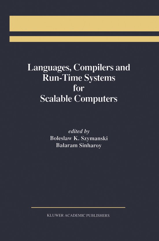 Languages, Compilers and Run-Time Systems for Scalable Compu ... - cover