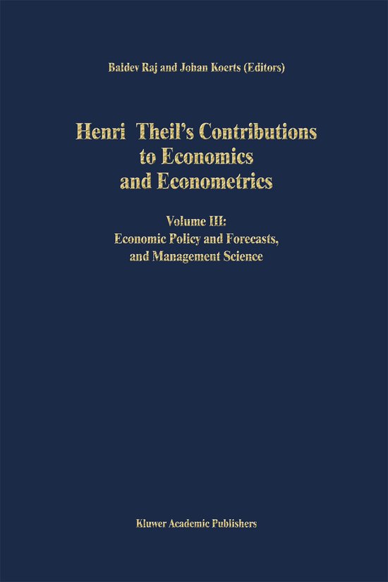 Advanced Studies in Theoretical and Applied Econometrics24-  ... - cover