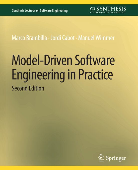Synthesis Lectures on Software Engineering- Model-Driven Sof ... - cover