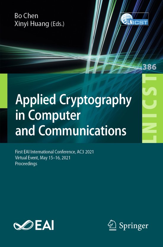 Lecture Notes of the Institute for Computer Sciences, Social ... - cover