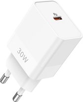 USB-C Lader - 30W Snellader - Oplader - USB C Adapter S24, S23, S22, S21, Fold, Flip, A54, A25, A05s, A9 Plus