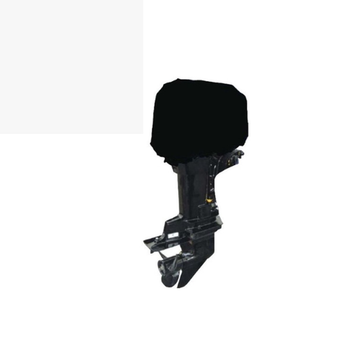 Buitenboordmotor Afdekhoes 600D Zwart | 150 tot 300pk - L: 86cm B: 58cm H: 78cm