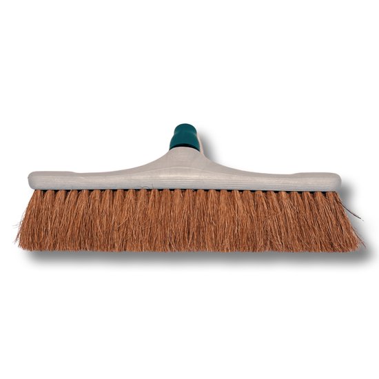 MAUS bezem binnen 40cm - zachte cocos zaalveger met steel 150cm - gerecycled - made in EU - zeer robuust van MAUS — afbeelding 4