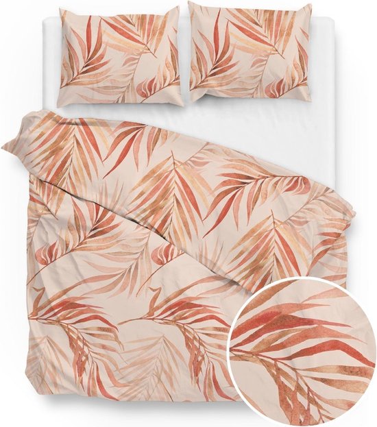 TG. 260 x 220 cm) Zo!Home Nancy Duvet Cover, Rosa, 260 x 220 cm