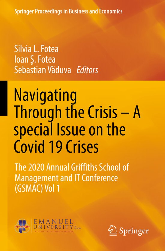 Springer Proceedings in Business and Economics- Navigating T ... - cover