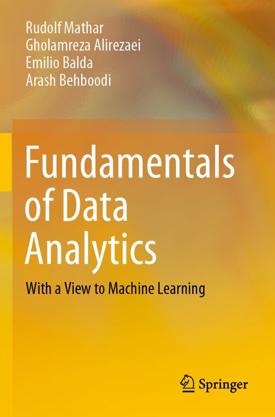 Fundamentals of Data Analytics - cover