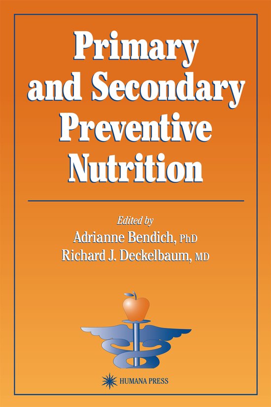 Primary and Secondary Preventive Nutrition - cover