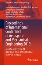 Lecture Notes in Mechanical Engineering- Proceedings of International Conference of Aerospace and Mechanical Engineering 2019