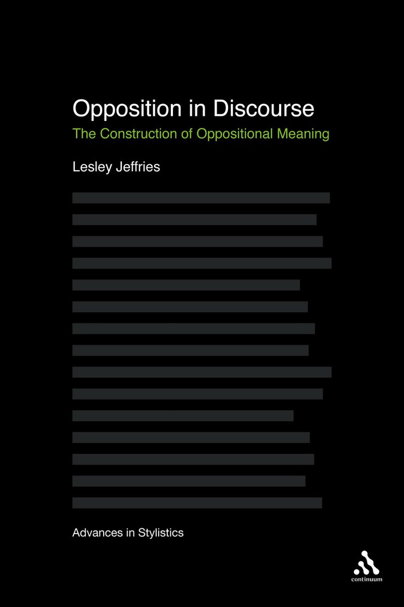 Opposition In Discourse - Lesley Jeffries
