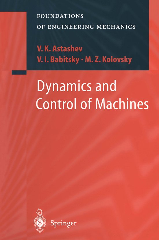 Dynamics and Control of Machines - cover