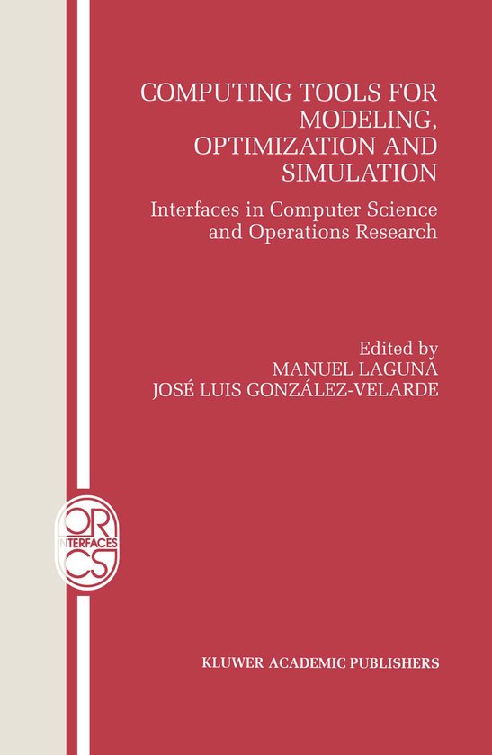 Computing Tools for Modeling, Optimization and Simulation - cover