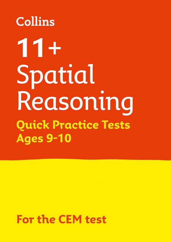 Letts 11+ Success - 11+ Spatial Reasoning Quick Practice Tes ... - cover