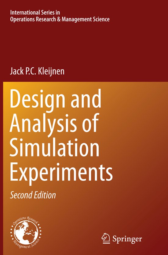 Design and Analysis of Simulation Experiments - cover