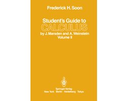 Omslag van Student's Guide to CALCULUS by J. Marsden and A. Weinstein II