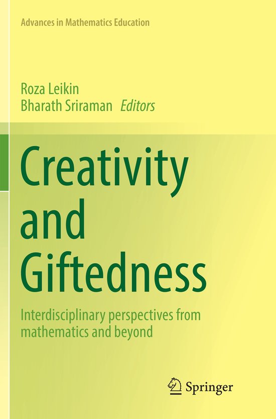 Advances in Mathematics Education- Creativity and Giftedness - cover
