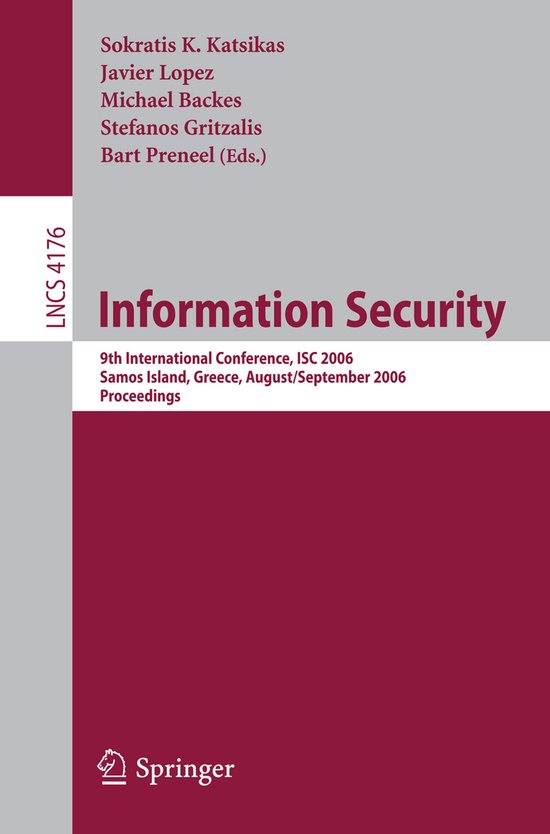 Information Security - cover