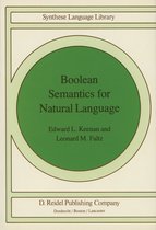 Studies in Linguistics and Philosophy- Boolean Semantics for Natural Language