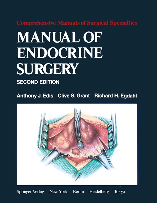 Manual of Endocrine Surgery - cover