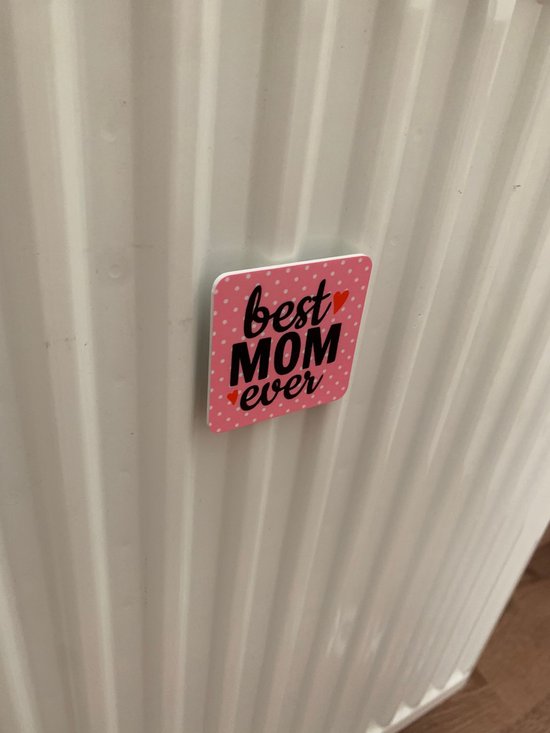 Aimant frigo - Best mom ever - Magnet - Boutershop - Fête des mères -  Personnalisé 