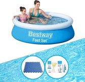 Bestway Zwembad Fast Set 183x51 cm - Inclusief accessoires