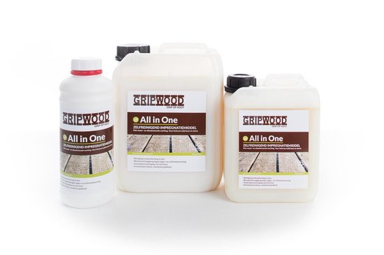 Isolbau Lijnolie-vernis, dubbel gekookte houtolie als natuurlijke houtbescherming voor meubels, waterafstotend, 5 liter