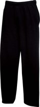 Pantalon de survêtement Fruit of the Loom 280 g / m² (avec jambe droite) Noir Taille XXL