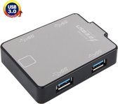 4-Poorts USB 3.0 HUB, Super snel 5Gbps, Plug en Play