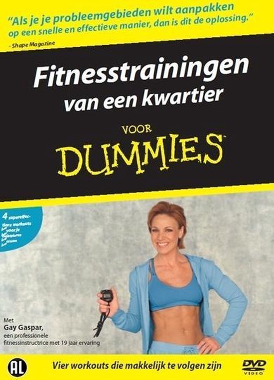 Cover van de film 'Fitnesstrainingen Van Een Kwartier Voor Dummies'