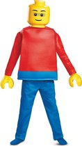 DISGUISE - Lego figuurtje kostuum voor kinderen - 110/128 (4-6 jaar)