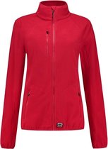 Tricorp 301011 Sweatvest Fleece Luxe Dames Rood maat XS