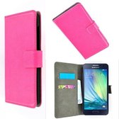 Samsung Galaxy A3 Wallet Bookcase hoesje Roze