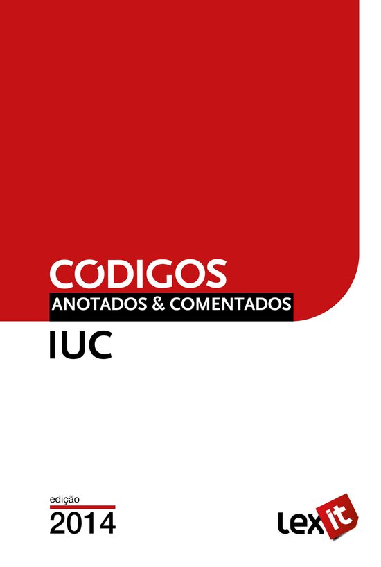 Código do IUC 2014 - Anotado & Comentado - cover
