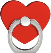 Rood hart Ring vinger houder- standaard voor telefoon of tablet
