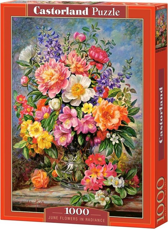 Castorland June Flowers in Radiance Jeu de puzzle 1000 pièce(s) Flora