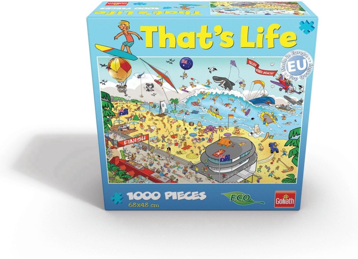 Goliath Puzzel That´s Life Bondi Beach: 1000 Stukjes