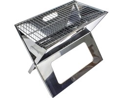 United Entertainment - Draagbare Barbecue - Notebook BBQ - RVS