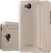 Nillkin - Huawei Y6 Pro Hoesje - Book Case Sparkle Series Goud