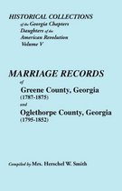 Historical Collections of the Georgia Chapters Daughters of the American Revolution. Vol. 5