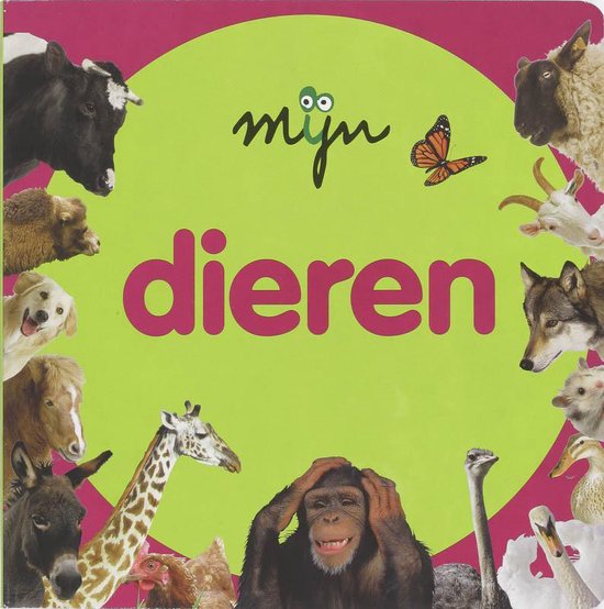 Cover van het boek 'MIJN Dieren'