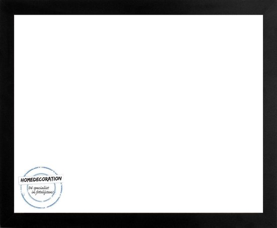 Homedecoration Misano - Cadre photo - Format photo - 50 x 68 cm - Noir mat