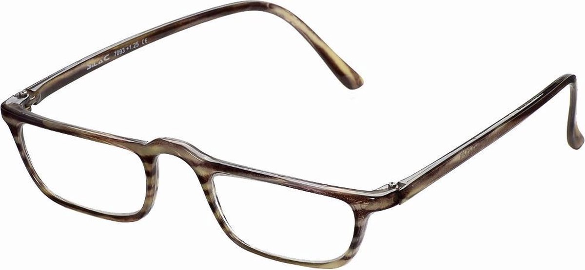SILAC -DEMI BROWN - Leesbrillen voor Mannen - 7093 - Dioptrie +2.25