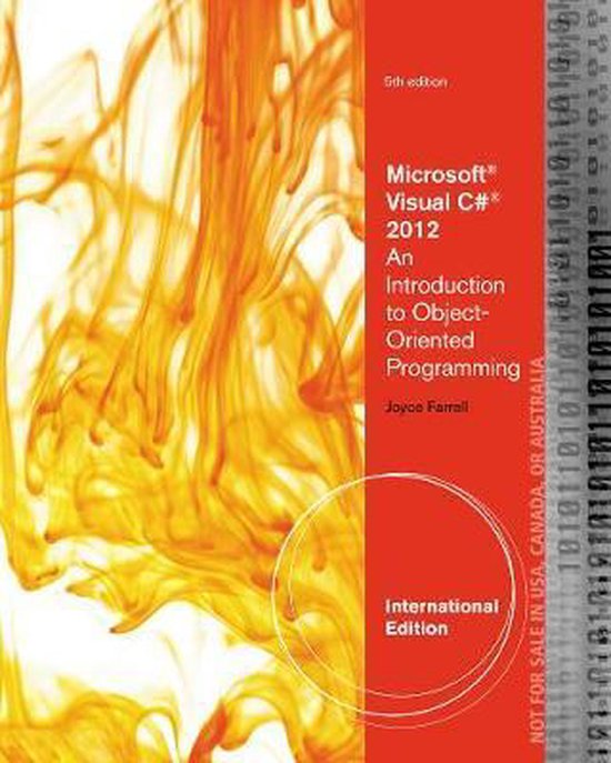 Microsoft® Visual C# 2012 | 9781285096353 | Joyce Farrell | Boeken | bol