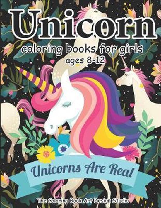 Unicorn Coloring Books for Girls ages 812 Unicorn Coloring Book for