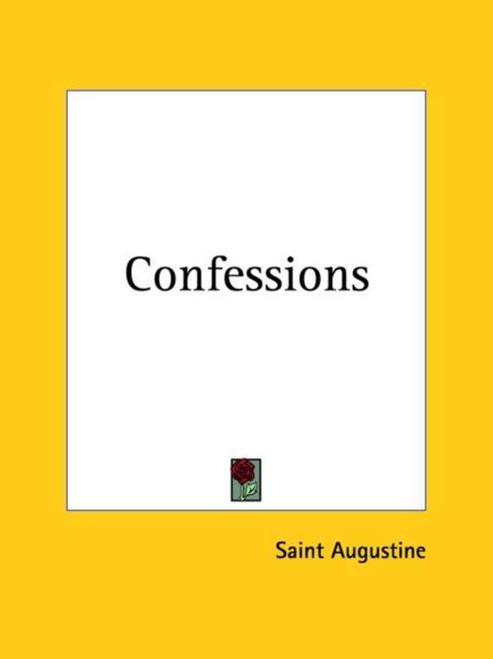 The Confessions of St. Augustine - cover