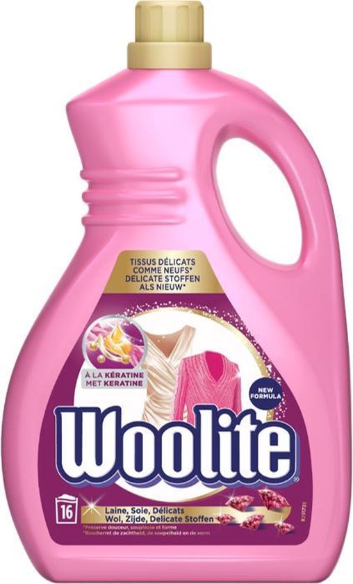 Woolite Wol & Zijde Keratine Wasmiddel - 1 Liter | bol.com