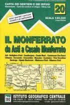 IGC Italien 1 : 50 000 Wanderkarte 20 Il Monferrato